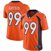 Nike Denver Broncos #99 Adam Gotsis Orange Team Color NFL Vapor Untouchable Limited Jersey,baseball caps,new era cap wholesale,wholesale hats